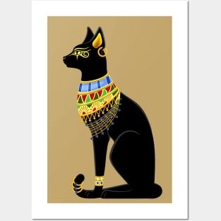 Cat Ancient Egypt Deity Sacred Animal Posters and Art